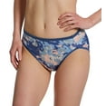 thumbnail image 1 of Women's Vanity Fair 13108 Illumination Hi-Cut Brief Panty (Waterlily Print 7), 1 of 1