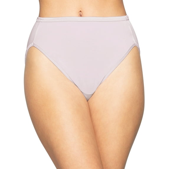 Women's Vanity Fair 13108 Illumination Hi-Cut Brief Panty (Whimsical Lilac 6)