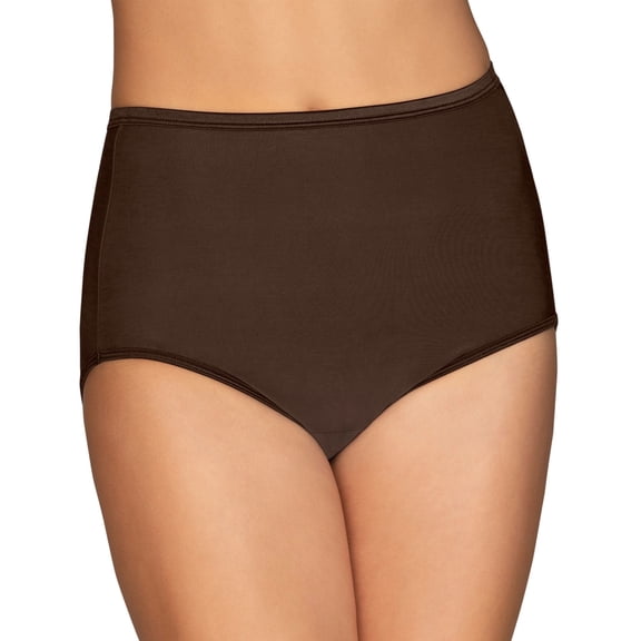 Women's Vanity Fair 13109 Illumination Brief Panty (Cappuccino 10)
