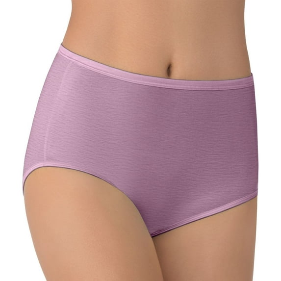 Women's Vanity Fair 13109 Illumination Brief Panty (Serene Mauve 10)