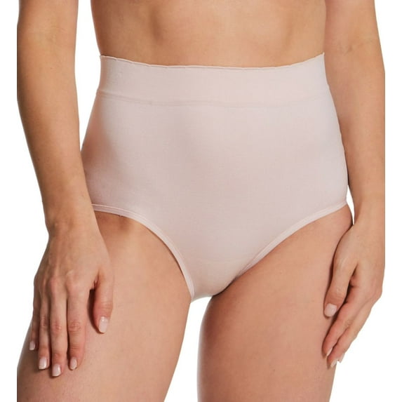 Women's Vanity Fair 13218 No Pinch, No Show Seamless Brief Panty (Sheer Quartz 8)