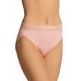 thumbnail image 1 of Women's Vanity Fair 13280 Flattering Lace Ultimate Comfort Hi-Cut Panty (Micro Leopard Print 8), 1 of 2