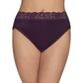 thumbnail image 1 of Women's Vanity Fair 13280 Flattering Lace Ultimate Comfort Hi-Cut Panty (Sangria Stripe 8), 1 of 3