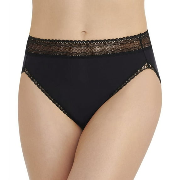 Women's Vanity Fair 13280 Flattering Lace Ultimate Comfort Hi-Cut Panty