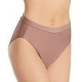 thumbnail image 1 of Women's Vanity Fair 13291 Beyond Comfort Silky Stretch Hi-Cut Panty (Chocolate Mousse 6), 1 of 3