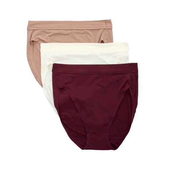 Women's Vanity Fair 13430 Beyond Comfort Ultimate Stretch Hi-Cut Panty - 3PK (Multi SPPTGW 9)