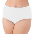 thumbnail image 1 of Women's Vanity Fair 13811 Illumination Plus Size Brief Panty (Star White 11), 1 of 2