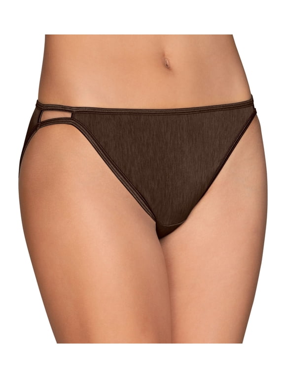 Women's Vanity Fair 18108 Illumination String Bikini Panty (NH Cappuccino 5)