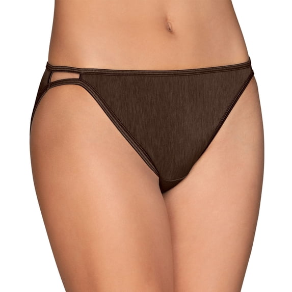 Women's Vanity Fair 18108 Illumination String Bikini Panty (NH Cappuccino 8)