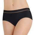 thumbnail image 1 of Women's Vanity Fair 18195 Light & Luxe Hipster Panty (Midnight Black 5), 1 of 3