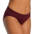 thumbnail image 1 of Women's Vanity Fair 18217 No Pinch No Show Seamless Bikini Panty (Moody Maroon 5), 1 of 1