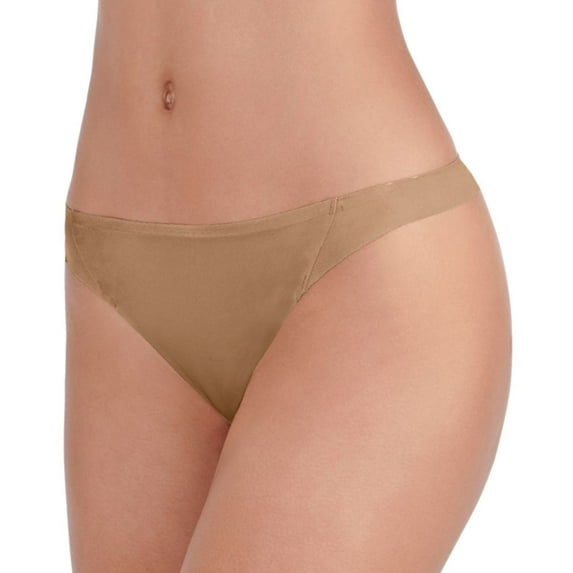 Women's Vanity Fair 18241 Nearly Invisible Thong (Totally Tan 8)