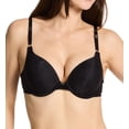 thumbnail image 1 of Women's Vanity Fair 2131101 Ego Boost Jacquard Push Up Bra (Black 34A), 1 of 3
