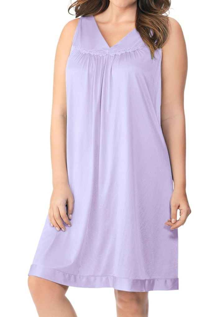 Vanity fair cotton nightgowns clearance