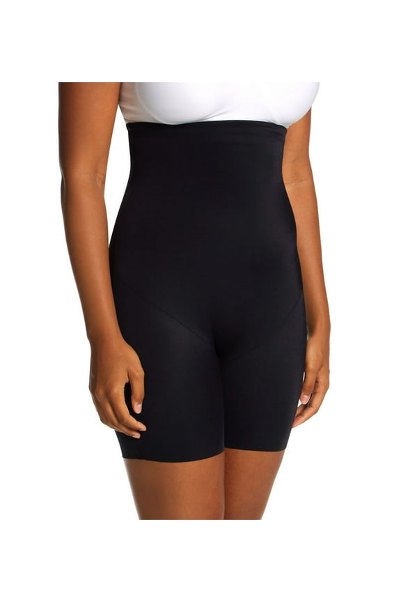 Women's Vanity Fair 40312 360 High Waist Shaping Short (Midnight Black 2X)