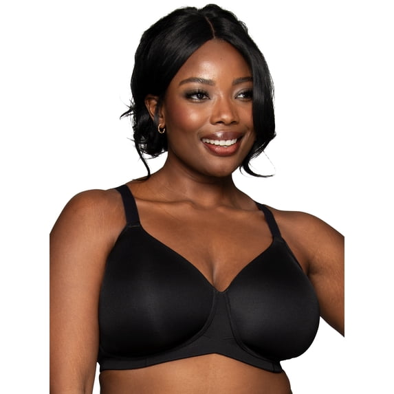 Vanity Fair Lingerie Women's Beauty Back Wireless Bra with Extended Side and Back Smoothing, Style 71267