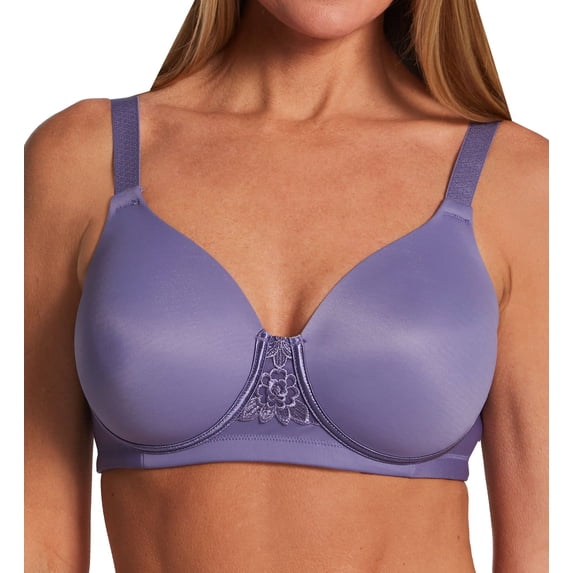 Women's Vanity Fair 71380 Beauty Back Full Figure Wirefree Bra (Dried Lavender 46DD)
