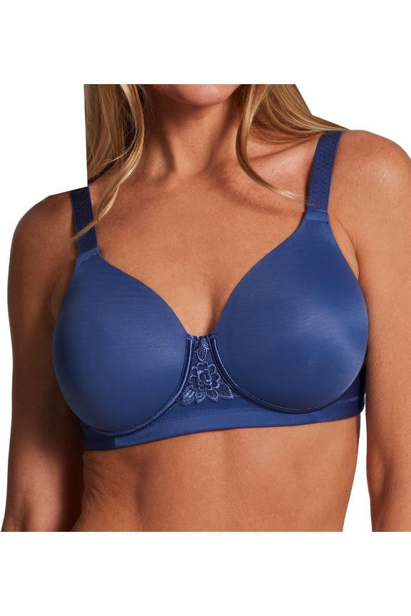 Women's Vanity Fair 71380 Beauty Back Full Figure Wirefree Bra (Future Dusk 46DD)