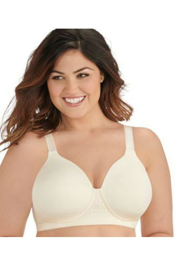 Women's Vanity Fair 71380 Beauty Back Full Figure Wirefree Bra (Ivory 38DD)