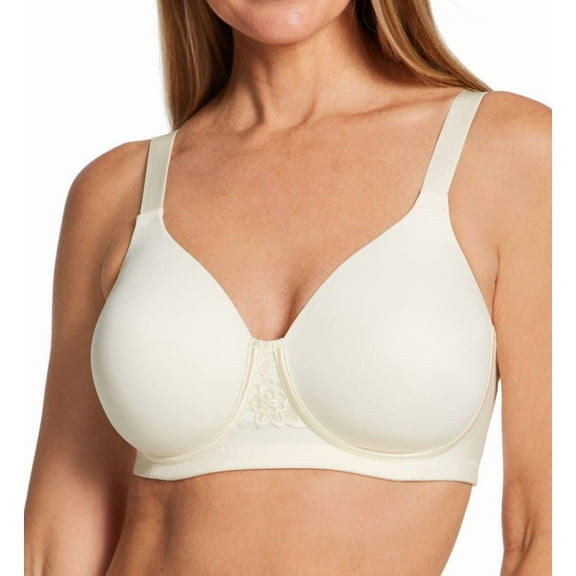 Women's Vanity Fair 71380 Beauty Back Full Figure Wirefree Bra (Ivory 44C)