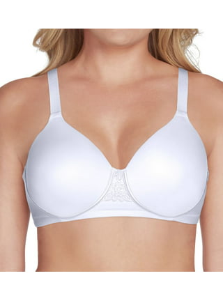 Vanity Fair Breathable Luxe Convertible Wire-free Bra In Star White