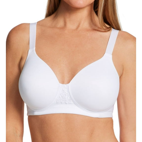 Women's Vanity Fair 71380 Beauty Back Full Figure Wirefree Bra (Star White 34H)