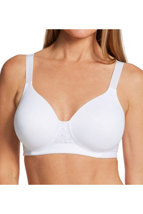 Women's Vanity Fair 71380 Beauty Back Full Figure Wirefree Bra (Star White 40G)