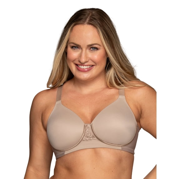 Vanity Fair Lingerie Women's Beauty Back Full Figure Smoothing Wireless Bra, Style 71380