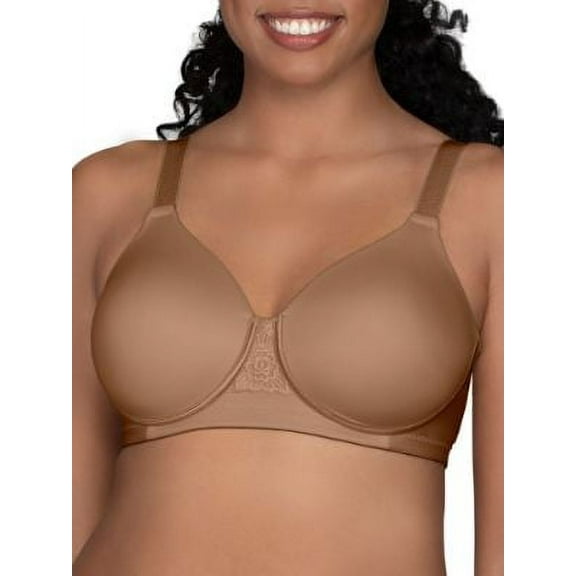 Women's Vanity Fair 71380 Beauty Back Full Figure Wirefree Bra (Totally Tan 36C)