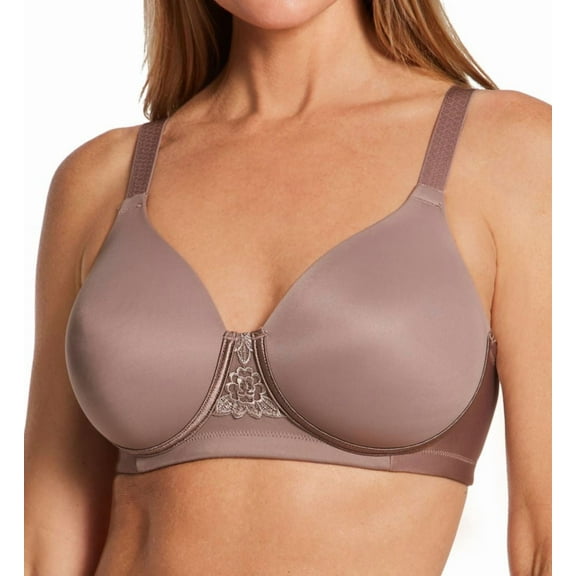 Women's Vanity Fair 71380 Beauty Back Full Figure Wirefree Bra (Walnut 36C)