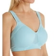 thumbnail image 1 of Women's Vanity Fair 71500 Full Figure Wirefree Sports Bra (Blue Topaz 42DD), 1 of 5