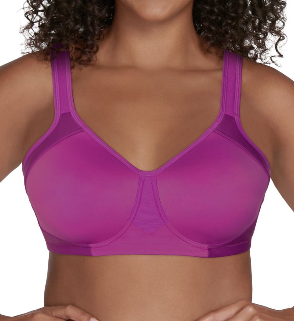 Women's Vanity Fair 71500 Full Figure Wirefree Sports Bra (Plumberry