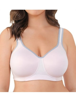 Vanity Fair High Impact Sports Bras for Women, Breathable, Moisture Wicking,  Non Padded Cups up to DDD, Black, 36C at  Women's Clothing store