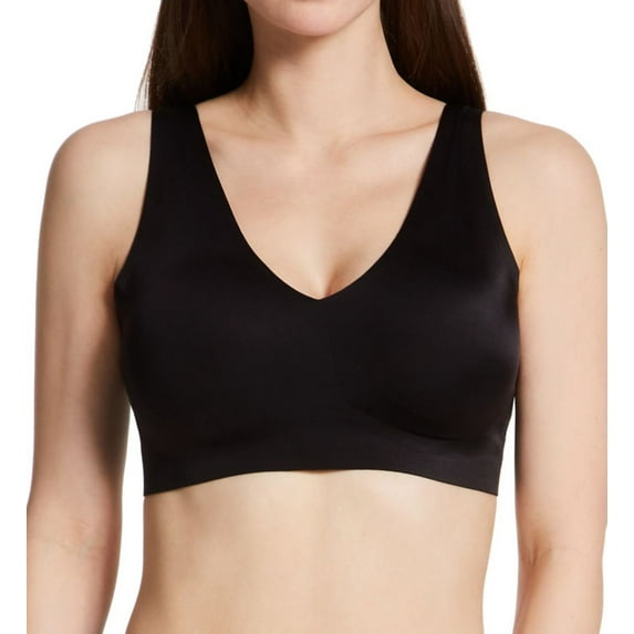 Women's Vanity Fair 72037 Sleek & Smooth Wireless Pullover Bra (Black 3X)
