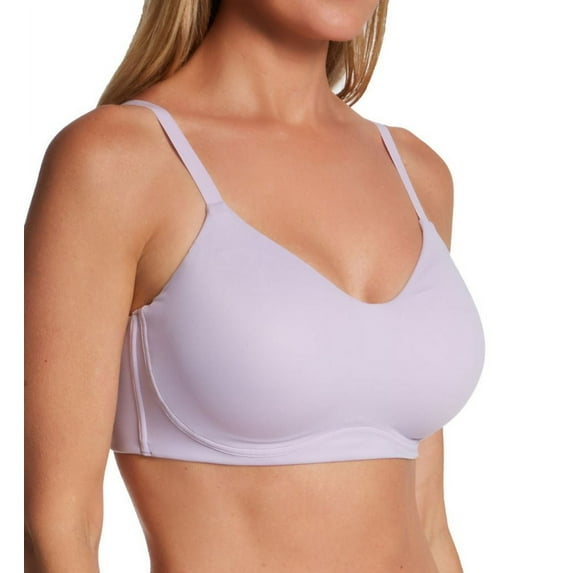 Women's Vanity Fair 72118 Beauty Back Simple Sizing Wireless Bra (Gentle Lavender L)