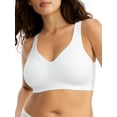 thumbnail image 1 of Women's Vanity Fair 72202 Beyond Comfort Pullover Wirefree Bra (Star White M), 1 of 4