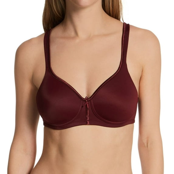 Women's Vanity Fair 72335 Body Caress Wirefree Bra (Flushed Fig 36B)