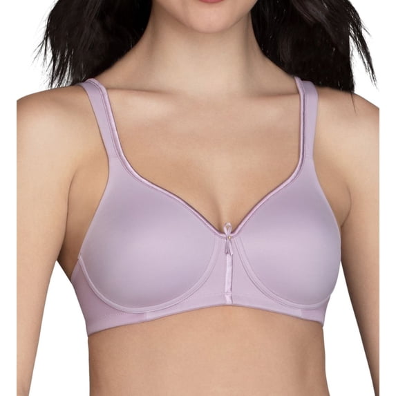 Women's Vanity Fair 72335 Body Caress Wirefree Bra (Lavender Fog 40C)