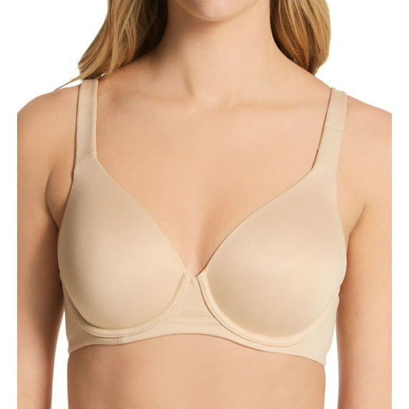 Women's Vanity Fair 75204 Beyond Comfort Full Coverage Underwire Bra (Damask Neutral 40DD)