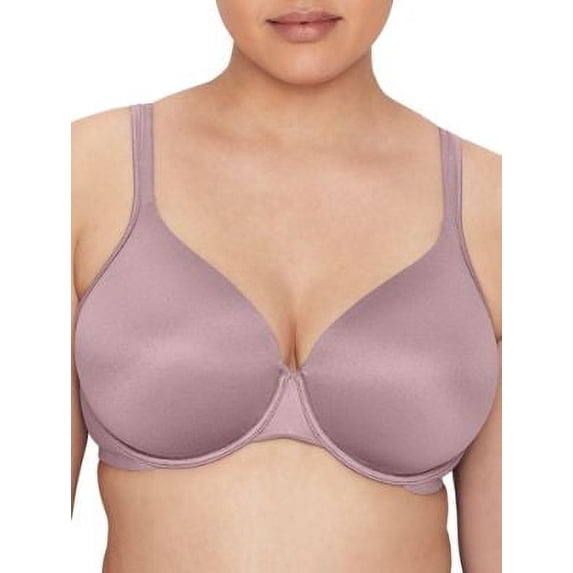 Women's Vanity Fair 75298 Body Shine Full Coverage Underwire Bra (Dusty Mauve 38C)