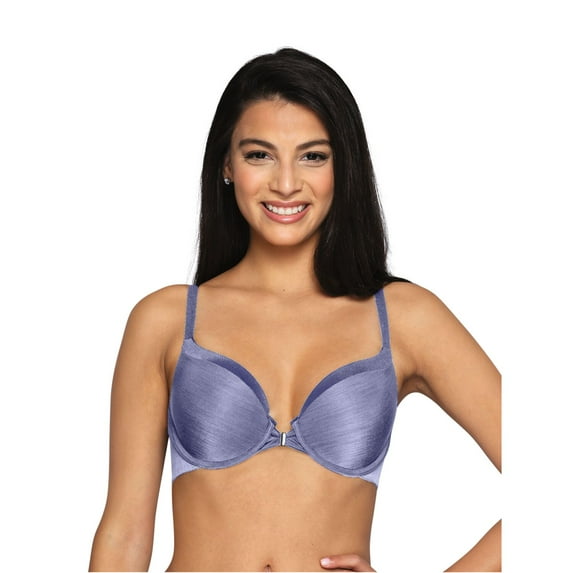 Women's Vanity Fair 75339 Illumination Front Close Underwire Bra (Iris Flower 36C)