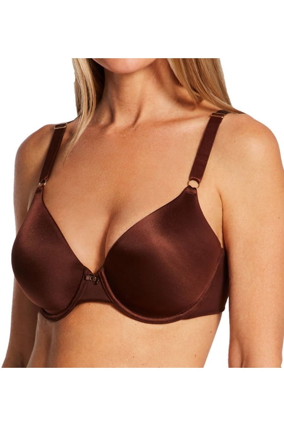 Womens Beauty Back Full Coverage Underwire Bra, 40C, Cappuccino