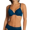 thumbnail image 1 of Women's Vanity Fair 75345 Beauty Back Full Coverage Underwire Bra (Endless Blue Stripe 40D), 1 of 1