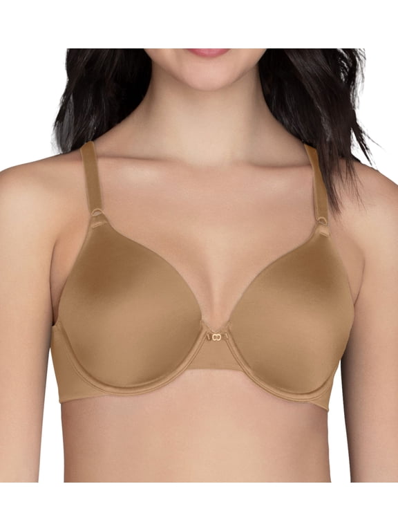 Women's Vanity Fair 75345 Beauty Back Full Coverage Underwire Bra (Totally Tan 36D)