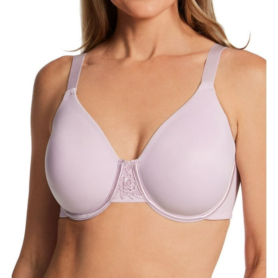 Women's Vanity Fair 76080 Beauty Back Full Figure Minimizer Underwire Bra (Careless Lilac 44DDD)