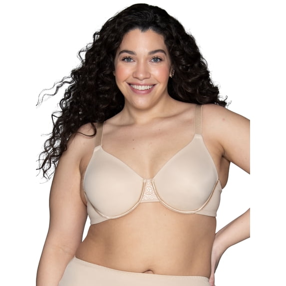 Vanity Fair Lingerie Women's Beauty Back Smoothing Underwire Minimizer Bra, Style 76080
