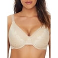 thumbnail image 1 of Women's Vanity Fair 76080 Beauty Back Full Figure Minimizer Underwire Bra (Damask Neutral Lace 40DD), 1 of 3