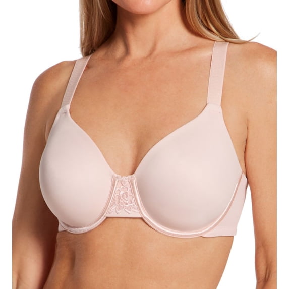 Women's Vanity Fair 76080 Beauty Back Full Figure Minimizer Underwire Bra (Sheer Quartz 36G)