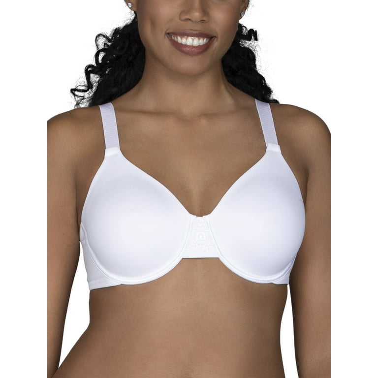 Buy Vanity Fair Women's Beauty Back Minimizer Full Figure Underwire Bra  76080,Star White,42D at