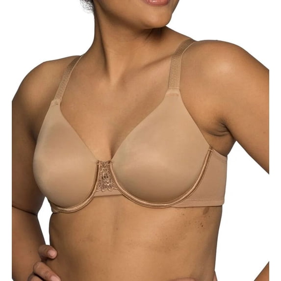 Women's Vanity Fair 76080 Beauty Back Full Figure Minimizer Underwire Bra (Totally Tan 38G)